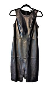 Leather dress